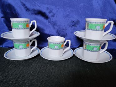 Kuhinjski setovi: Soljice nove za kafu Zajecar porcelan iz 70ih. Soljice perfektne,na — 2