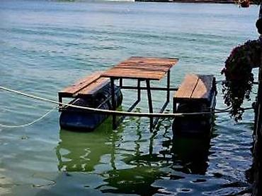 Ostali nameštaj: PREDIVAN SET NA VODI ZA POTPUNI UZITAK I ODMOR | Predivan sto sa — 7