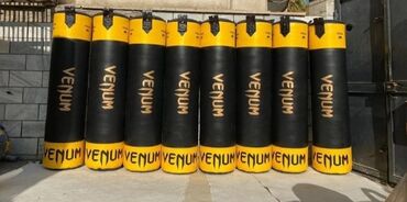 bokus kisesi: Boks kisəsi venum 170 sm biri 220 azn və boks kisəsi dərin 150 sm