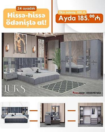 ay: Yeni yataq dəstləri KREDİTLƏ Yeni model ecazkar yataq dəstləri tək — 2