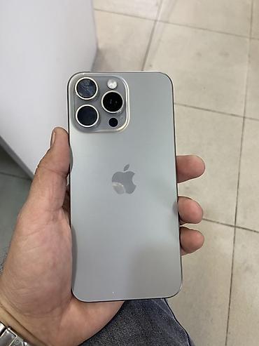 Apple iPhone: IPhone 15 Pro Max, 512 GB, Gümüşü, Face ID — 1