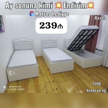 bazalı kravat: *Bazalı Çarpayı 🔥 ENDİRİM 239Azn💥* *Matras hədiyyə🎁* ✔️Rəng seçimi var