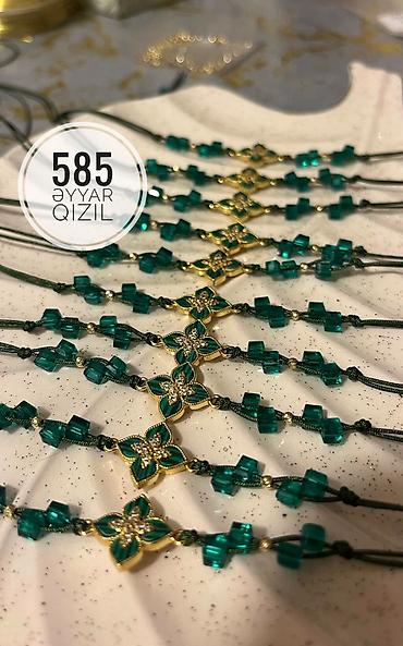 poladan qolbag: Bilərzik, Sarı qızıl, 585 Əyar — 8