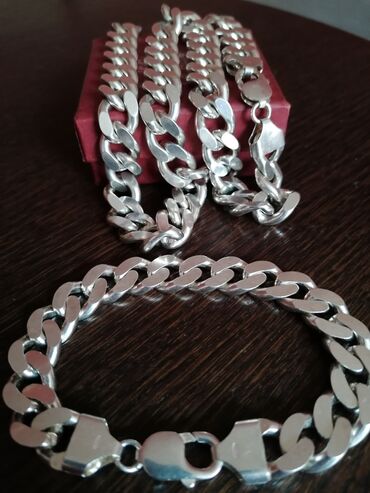 Bracelets: Chain bracelet, Material: Silver