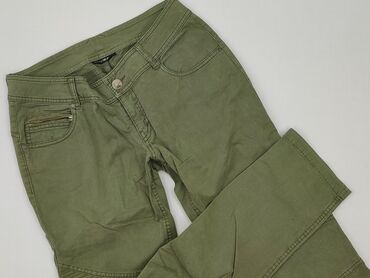 spodnie hellow kity: Material trousers for women, size L