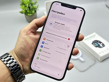Мобильные телефоны и аксессуары: IPhone 12 Pro Max, Б/у, 128 ГБ, Синий, Защитное стекло, Чехол, 100 % — 9
