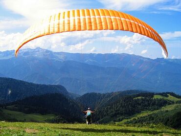 спорт велосипеды: Все в комплекте запасной парашют