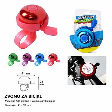 KMT zvono za bicikl 2001523 Opis: - Zvono za bicikl namenjeno za