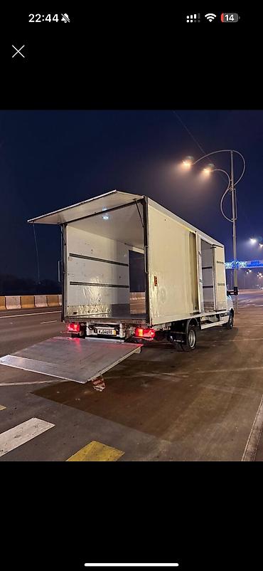 Портер, грузоперевозки: Грузоперевозки на Mercedes‑Benz Sprinter (будка) с гидробортом. - — 2