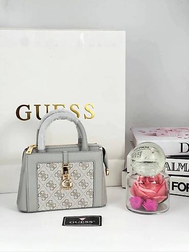Torbe: GUESS ženska torbica – mini satchel/kamer torba sa lancem - Model — 9