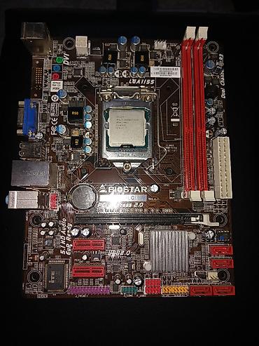 Материнская плата для ПК, Б/у, Biostar, LGA1155, Micro-ATX