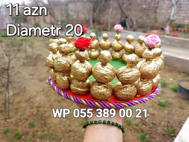 Xonçalar: Endirimdə Novruz xonçaları. Fındıq və qozdan çərəzlik, səmənilik — 3