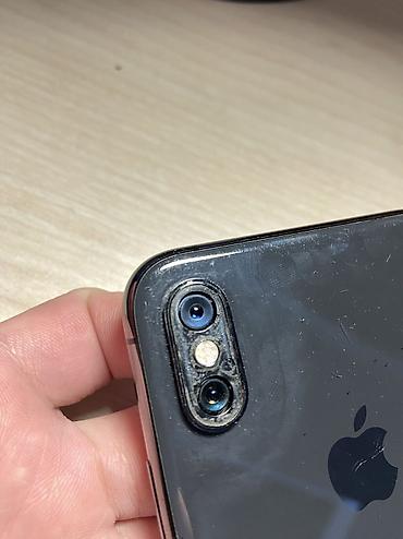 Apple iPhone: IPhone Xs, Б/у, 64 ГБ, Черный, Чехол, 75 % — 9