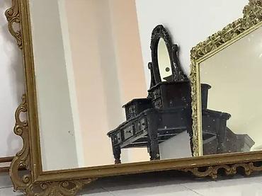 stari kredenac: Stilsko ogledalo 198 x 113 cm 🪞✨ Korektno stanje. 🏠 Moguće lično — 4