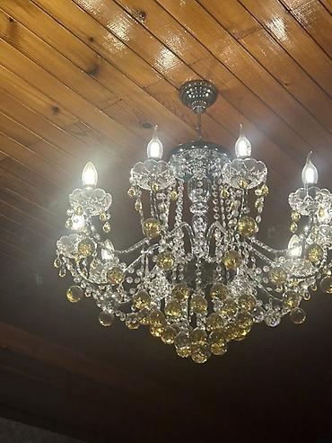 col isiqlari: Çılçıraq, 10 və daha çox lampa, Metal — 3