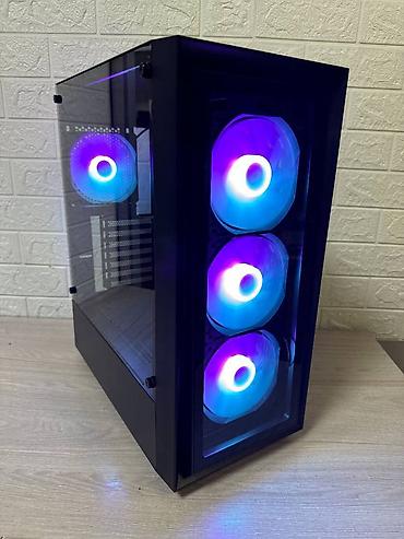 ситемный блок: Корпус ПК, Новый, ATX, цвет - Черный — 2