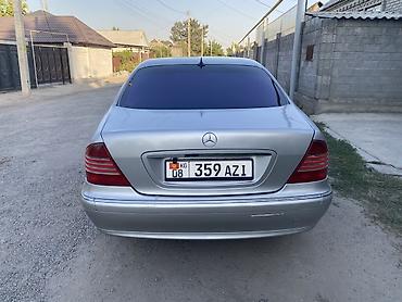 lexus es бишкек: Mercedes-Benz S-Class: 2000 г., 4.3 л, Газ, Седан — 9