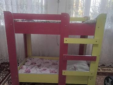 cybex beezy: Двухъярусная детская кровать, Б/у, ЛДСП — 2