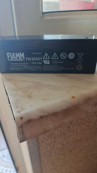 Транспорт: FIAMM FG 20201 akkumulyator - Tip: Qurğuşun-turşulu, yüklənə bilən — 1