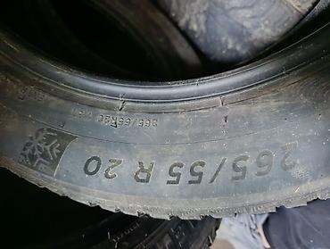 26555r20: Шины 265 / 55 / R 20, Зимняя шипованная, Б/у, Пара, Внедорожные (АТ/МТ), Германия, Michelin — 2