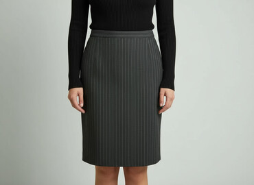 elegancka spódnice plisowane: Women`s skirt, size S