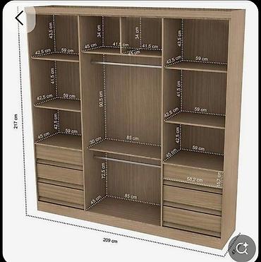 Гарнитуры для прихожей: Гарнитур для прихожей, Шкаф, Металл, цвет - Белый — 28