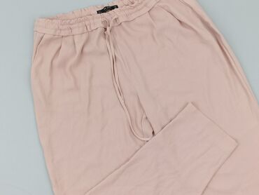 Zara, Material trousers for women, size L (EU 40)