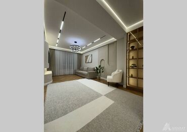 недвижимость в токмоке: 3 комнаты, 107 м², Элитка, 12 этаж, Дизайнерский ремонт
