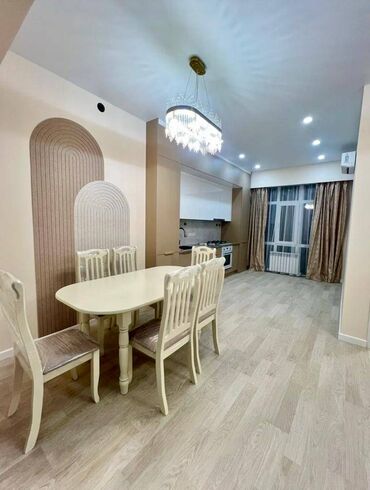 дом кара балта квартира: 1 комната, 50 м², Элитка, 14 этаж, Евроремонт