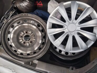 диск для матиз: Железные Диски R 15 Subaru, Комплект, отверстий - 5, Б/у