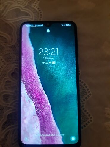 Samsung: Samsung Galaxy A30s, < 2 GB Memory Capacity, rəng - Göy, Barmaq izi