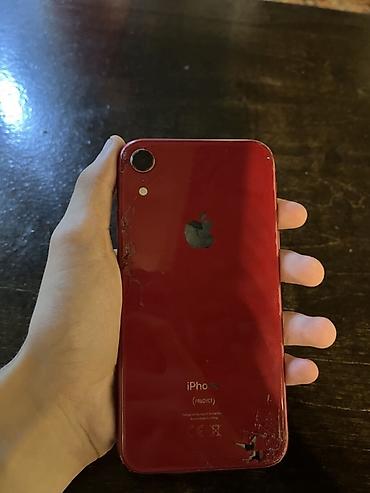 barter ayfon: IPhone Xr, Qırmızı, Qırıq, Face ID — 4