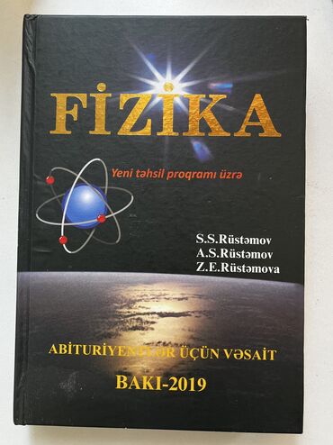 fizika za 3 razred gimnazije pdf: Fizika qaydalar və məsələ kitabı (Rüstəmov)