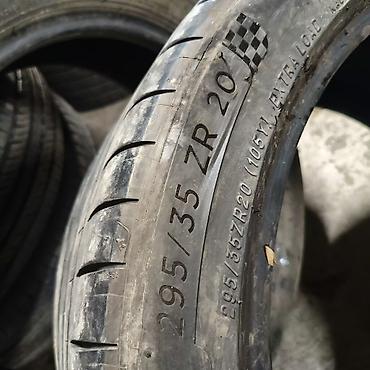 e6 3: Шины 295 / 35 / R 20, Лето, Б/у, 1 шт, Легковые, Франция, Michelin — 3