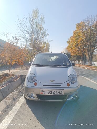 Daewoo: Daewoo Matiz: 2012 г., 1 л, Механика, Бензин, Седан