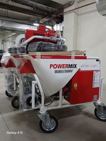 пневмонагнетатель для полусухой стяжки цена: Штукатурный аппарат повермикс