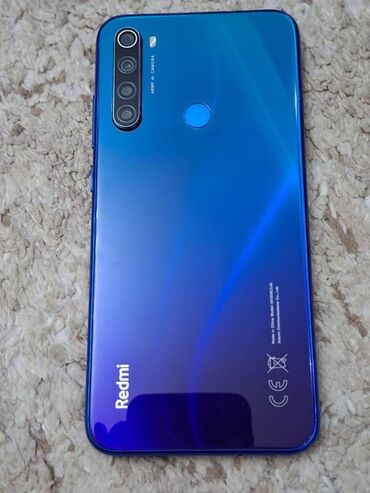 xiaomi mi note 10: Redmi Note 8, 64 ГБ, цвет - Голубой, Сенсорный, Отпечаток пальца, Две SIM карты