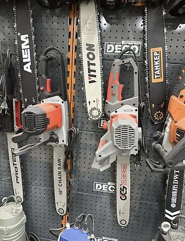 Бензопилы: Бензопилы и электроинструмент DECO/разные бренды — профессиональная — 16