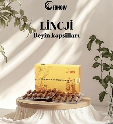 FOHOW “Lincji” beyin kapsulları Məhsul təsviri: - Brend: FOHOW - Ad lalafo.az -da FOHOW “Lincji” beyin kapsulları Məhsul təsviri: - Brend: FOHOW - Ad