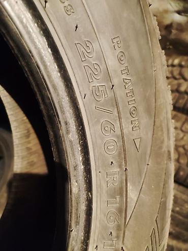 385 55: Шины 225 / 60 / R 16, Зима, Б/у, 1 шт, Легковые, Nokian — 2