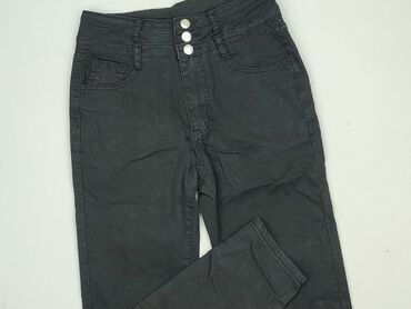 czarne legginsy z wysokim stanem push up: Jeans for women, size S (EU 36)