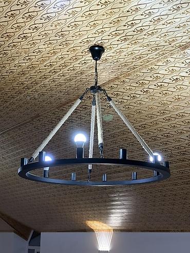 lüstr: Çılçıraq, 10 və daha çox lampa, Metal — 1