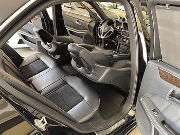 mercedes şəkilləri: Mercedes‑Benz E‑Class sedan (W212), qara rəng. Xarici: - AMG üslublu — 5