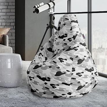 dune sandale: Lazy bag za decu – maskirni, svetlosivo-crno (šifra: 144-m-270) — 1
