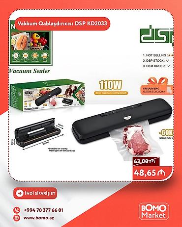 sonifer blender: Vakkum Qablaşdırıcısı DSP KD2033 Mətbəxdə ərzaqları təzə saxlamaq — 1