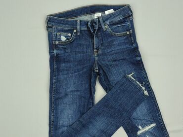 sukienka z dziurami: H&M, Jeans for women, size S (EU 36)