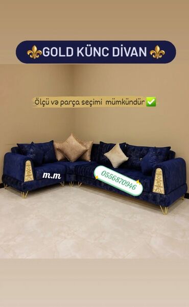 Divanlar: Künc divan, Yeni, Açılan, Bazalı, Parça, Pulsuz çatdırılma — 15