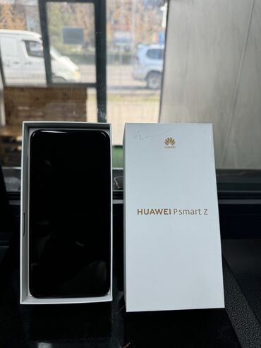 телефон режим 9: Huawei P Smart Z, Новый, 64 ГБ, цвет - Черный, eSIM