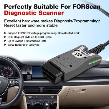 Alati za automobile: Vgate vLinker FS USB OBD2 za Ford Mazda MS CAN HS CAN Auto — 7