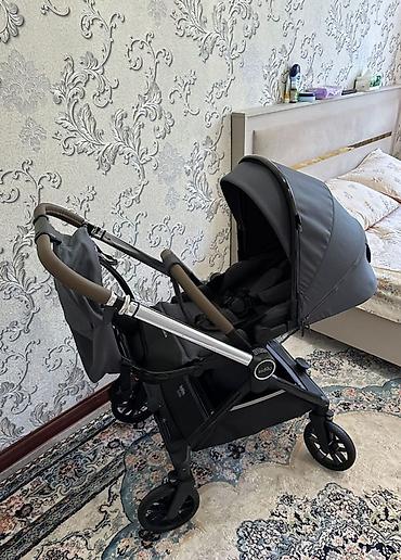 Прогулочная коляска Kidilo (надпись на раме) в тёмно‑сером цвете. - at lalafo.kg Прогулочная коляска Kidilo (надпись на раме) в тёмно‑сером цвете. -